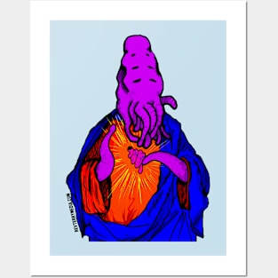 Tentacle Jesus Posters and Art